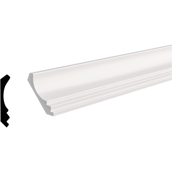 CraftMark Plymouth Shaker 3 In.W. x 96 In. L. x 15/16 In. D. Crown Molding - LD SALE
