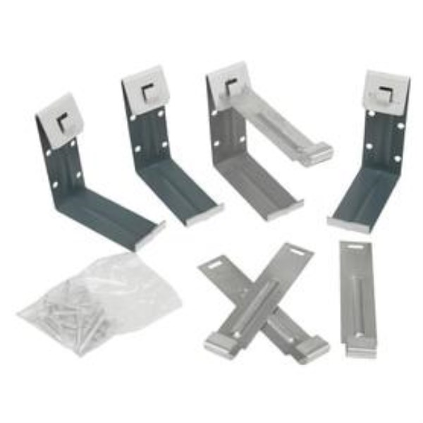 Amerimax K Style Aluminum White Gutter Hanger Bracket, 4-Pack - LD SALE