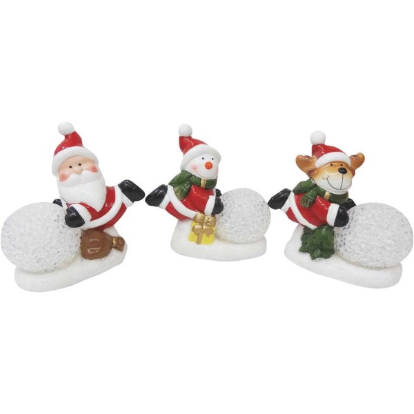 Alpine 4 In. LED Christmas Figurine - LD SALE