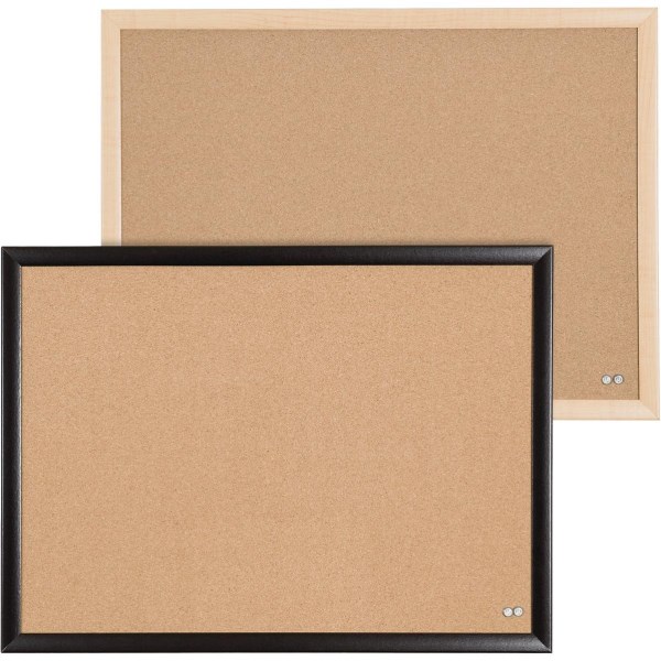 U Brands 23 In. x 17 In. Cork Bulletin Board - LD SALE