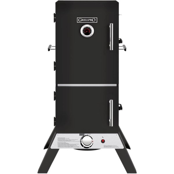 GrillPro 15,000 BTU LP Gas Vertical Propane Smoker - LD SALE