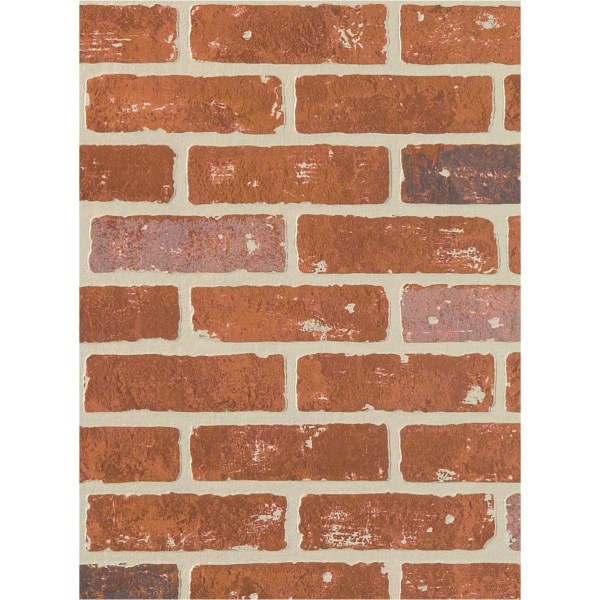 DPI 4 Ft. x 8 Ft. x 1/4 In. Red Brick Carriage House Wall Paneling - LD SALE