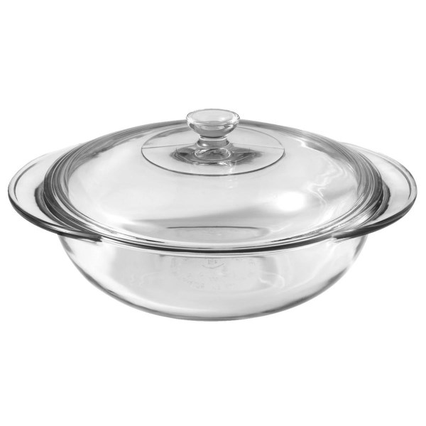 Anchor Hocking Oven Basics 2 Quart Glass Covered Casserole Dish - LD SALE
