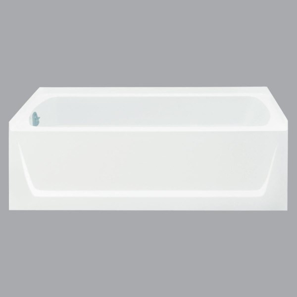 Sterling Ensemble 7112 Series 60 In. L X 32 In. W X 20 In. D Left Drain Bathtub in White - LD SALE