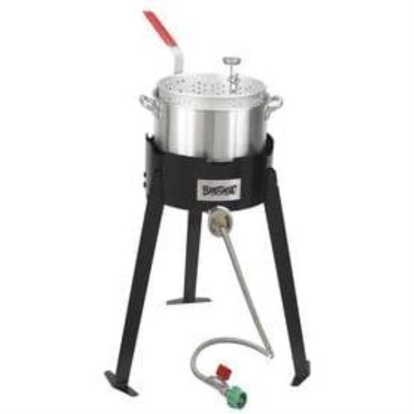 Bayou Classic 10 Qt. Aluminum Fish Outdoor Fryer - LD SALE