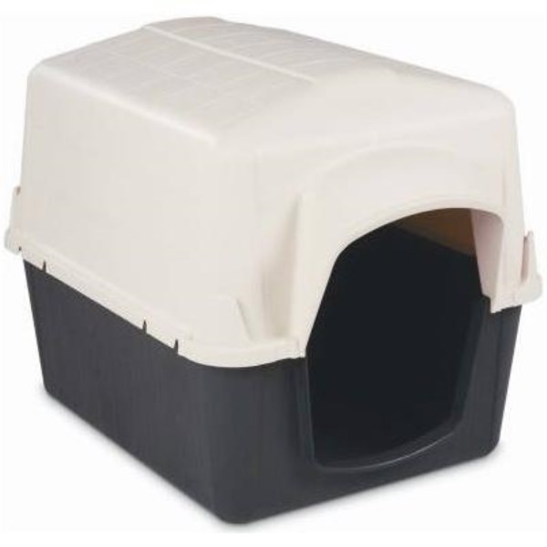 Petmate PetBarn III Almond & Cocoa Large Dog House For 50 to 90 Lb. Dogs - LD SALE