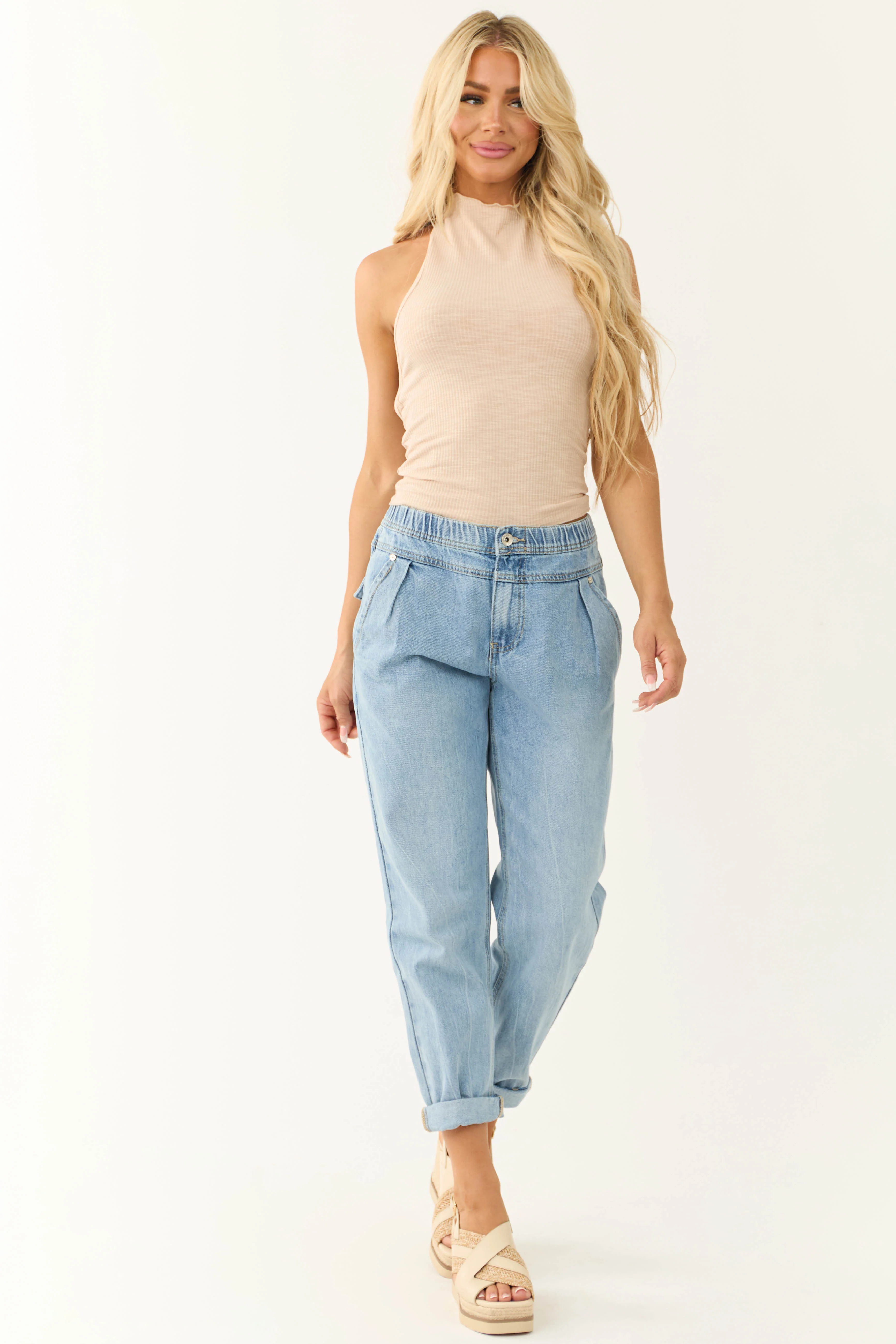 Special A Medium Wash Trouser Jean - LD SALE