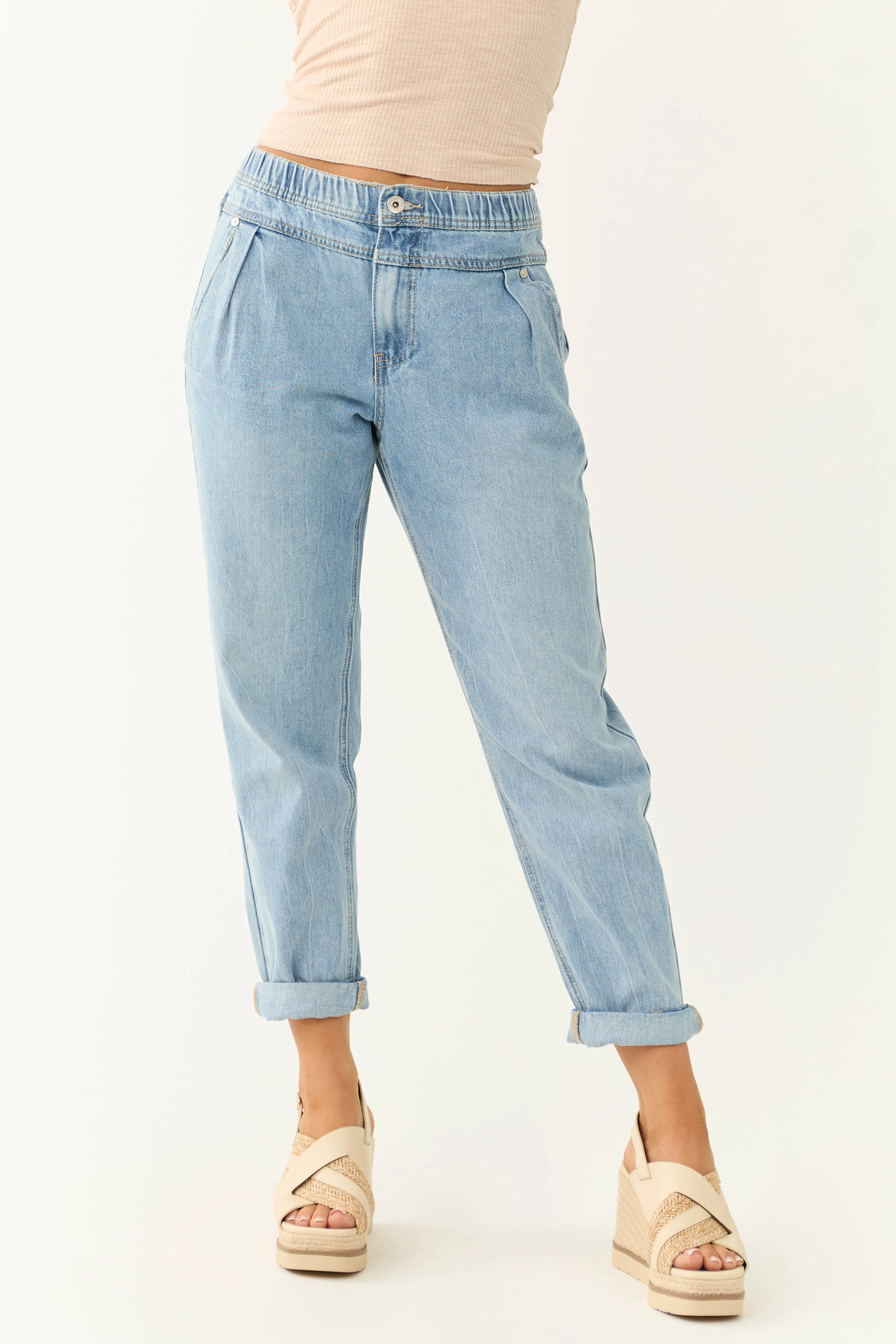 Special A Medium Wash Trouser Jean - LD SALE