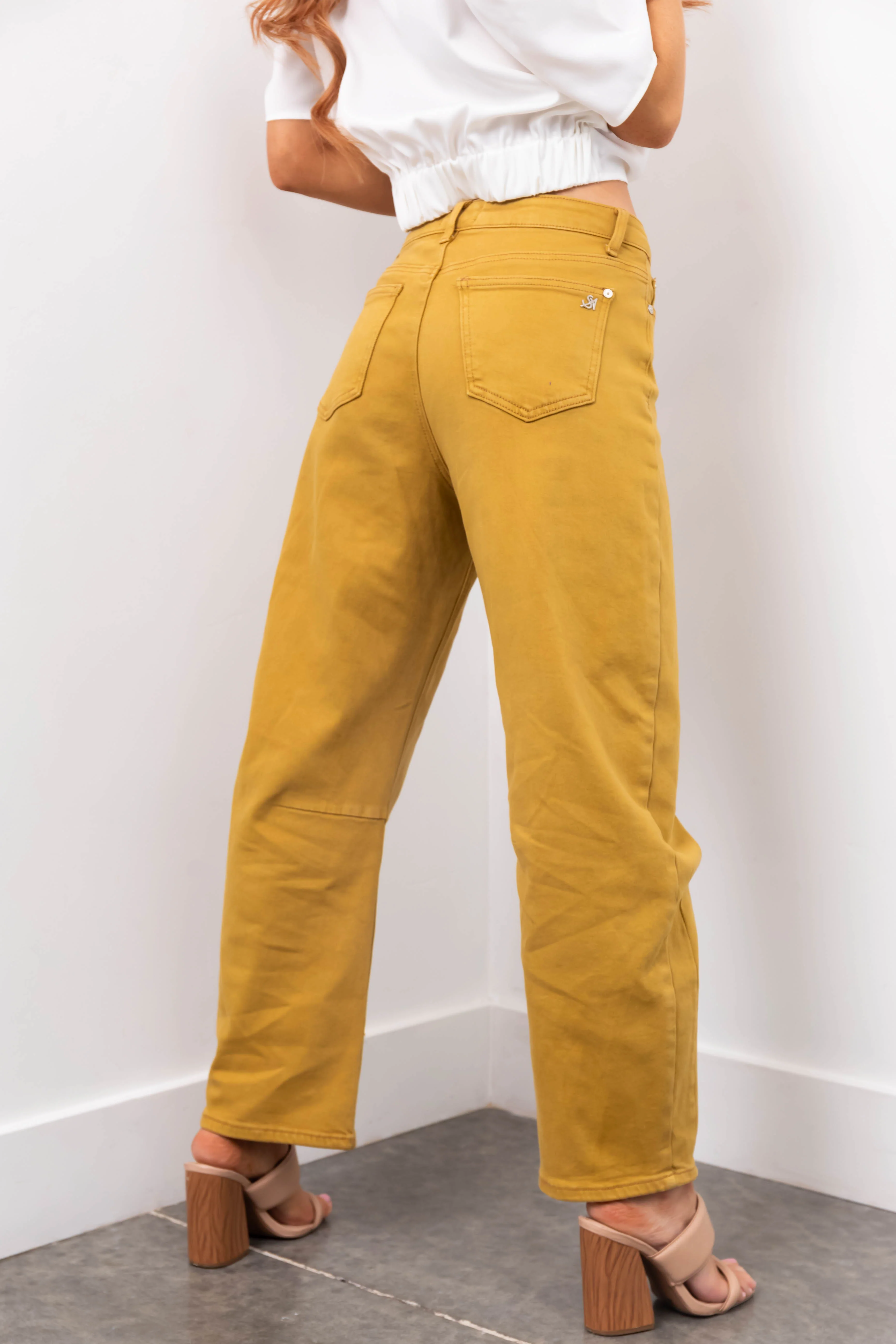 Special A Desert Wide Leg Barrel Jeans - LD SALE