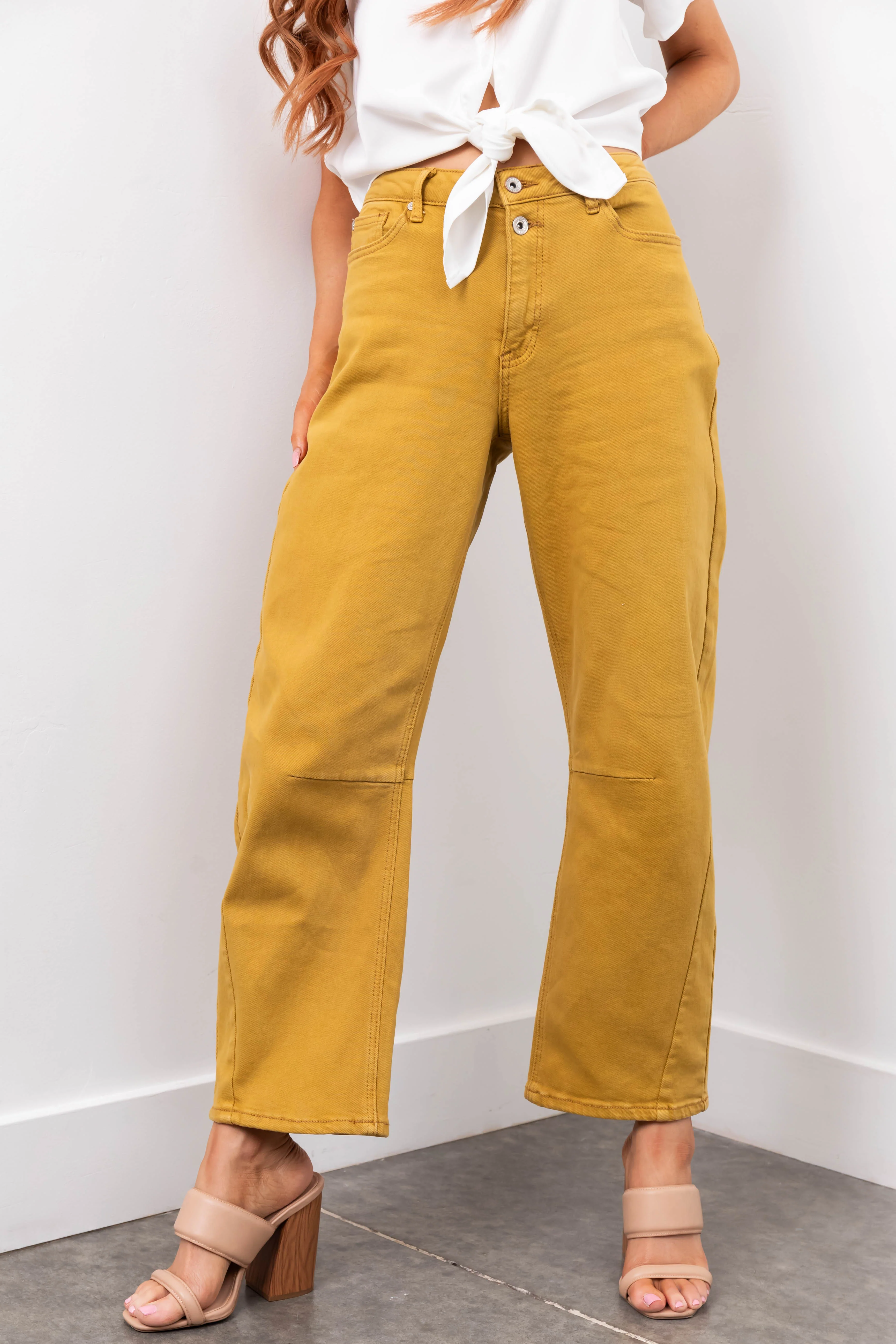 Special A Desert Wide Leg Barrel Jeans - LD SALE