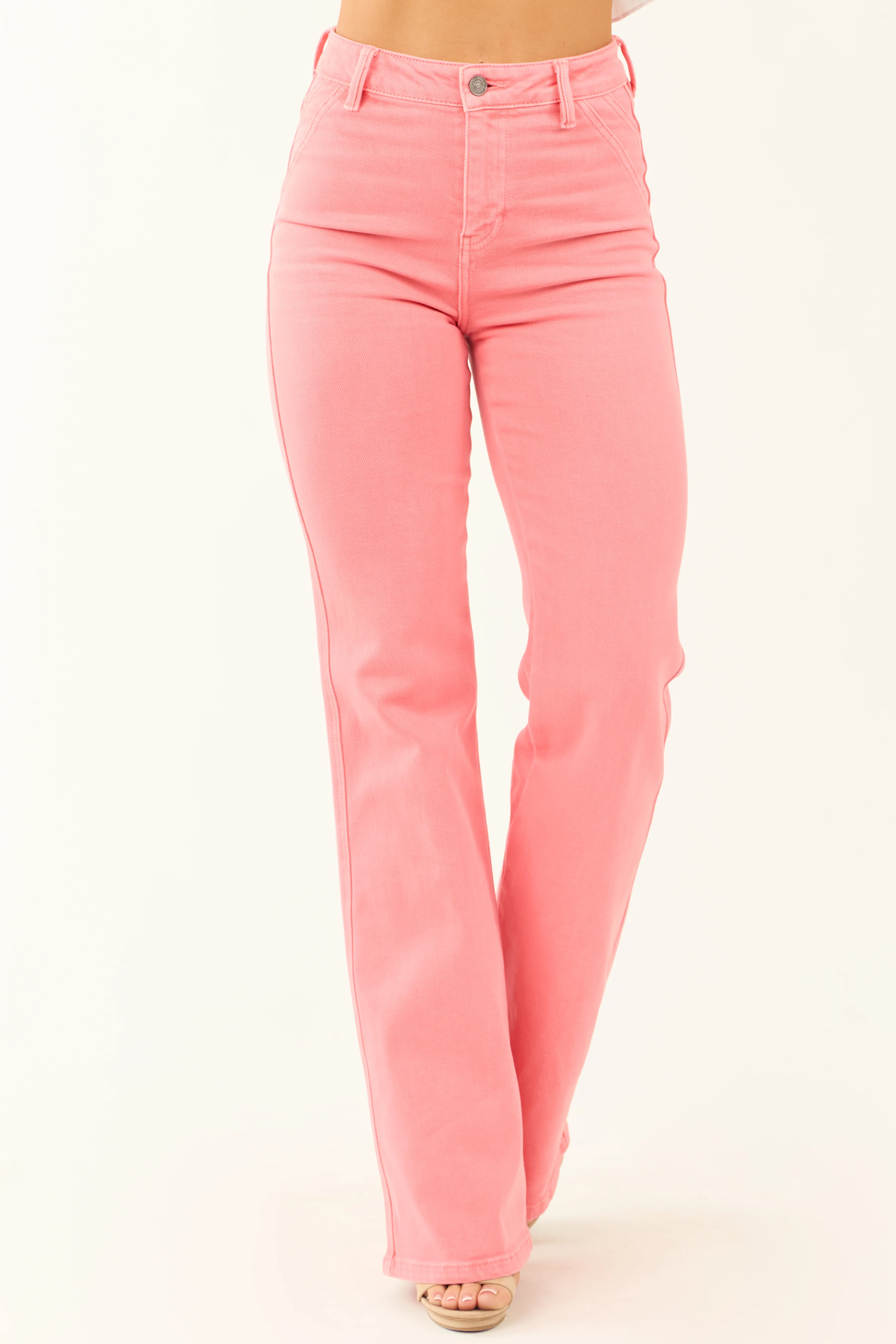 KanCan Watermelon Ultra High Rise Flare Jeans - LD SALE