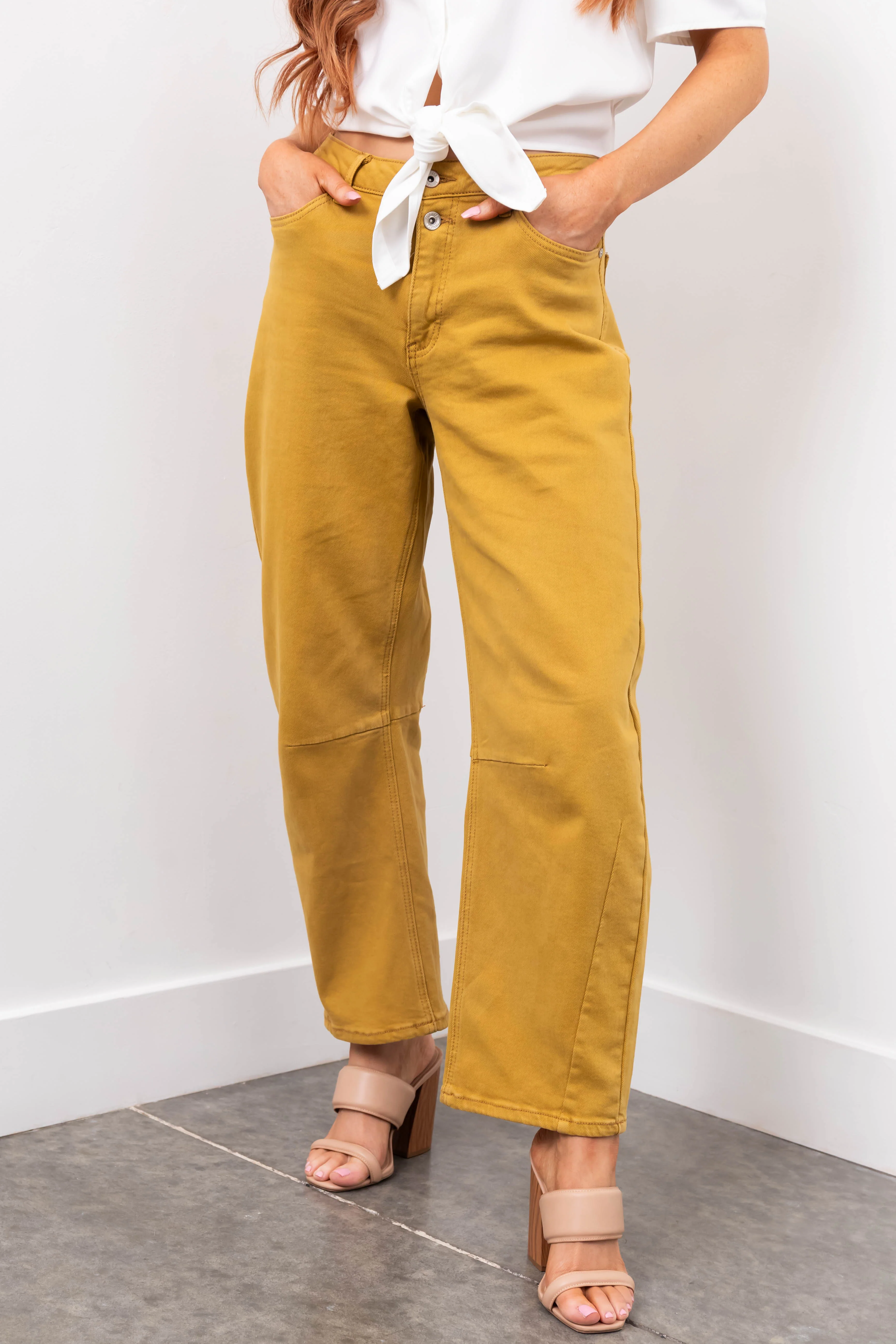 Special A Desert Wide Leg Barrel Jeans - LD SALE